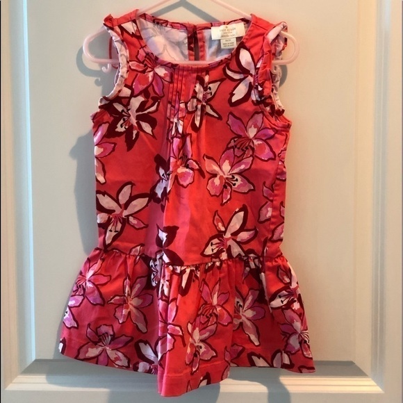Kate Spade New York Lily Floral Girls Dress Size 3 - Picture 5 of 15
